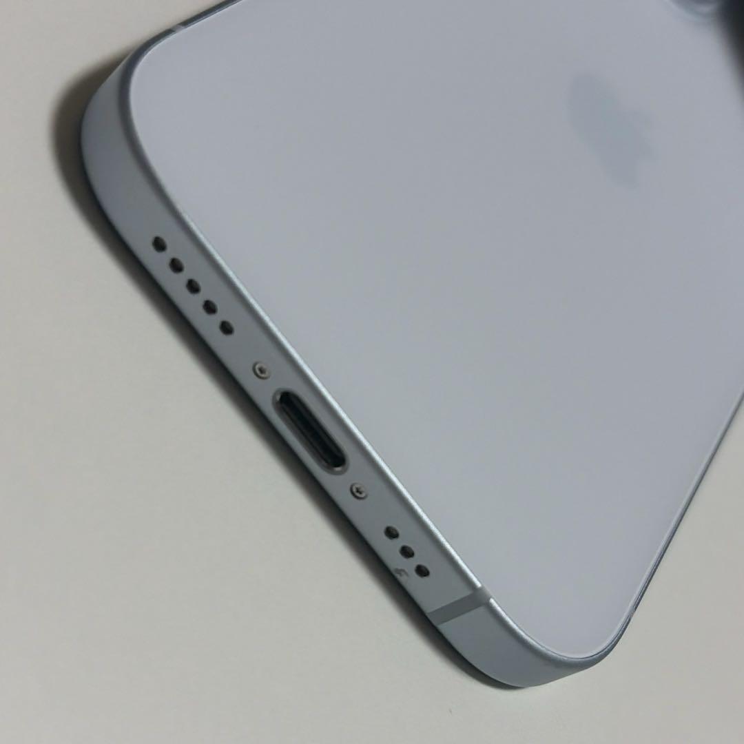 iPhone15 128gb ブルー　中古 ノーリビルド　Apple Store