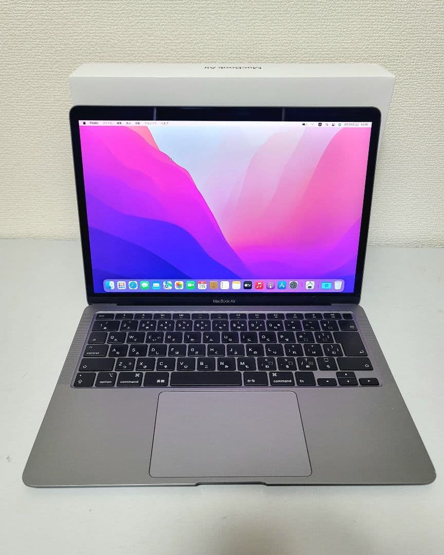 美品　Macbook Air 2020 i3 8GB 256GB 97回充電