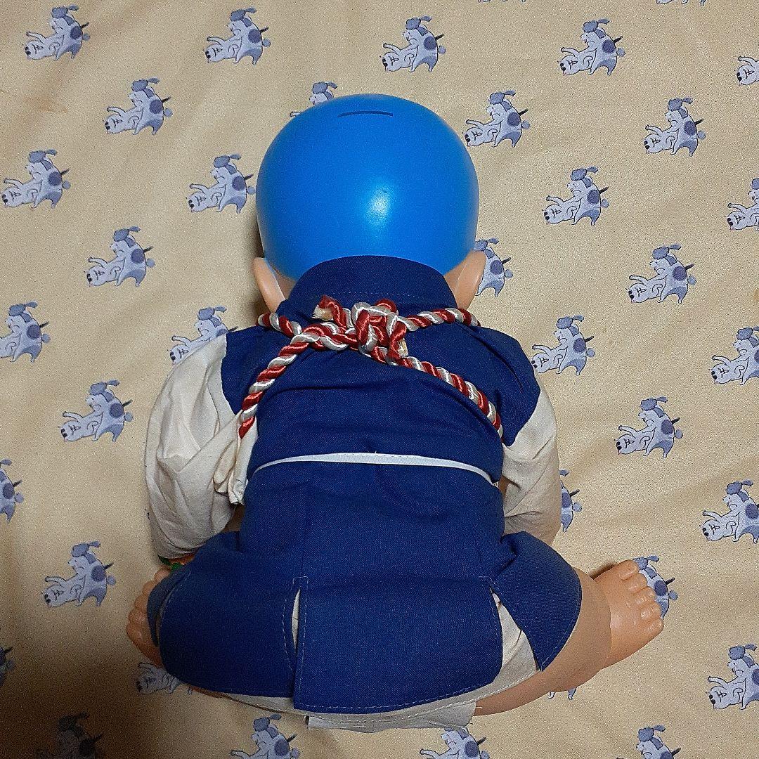 ヴィンテージ特大ソフビ貯金箱一休さん