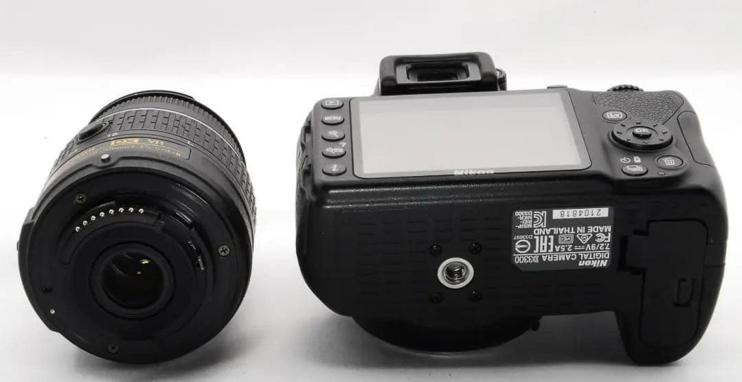 初心者安心説明書付き Nikon D3300＋18-55mm VR Ⅱ