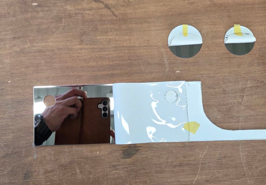 17スーパーグレートバッテリーケース&運転席調整ハンドル　鏡面ステンレス