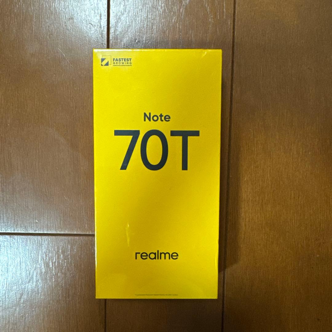 realme Note 70T 4GB/128GB オブシディアンブラック