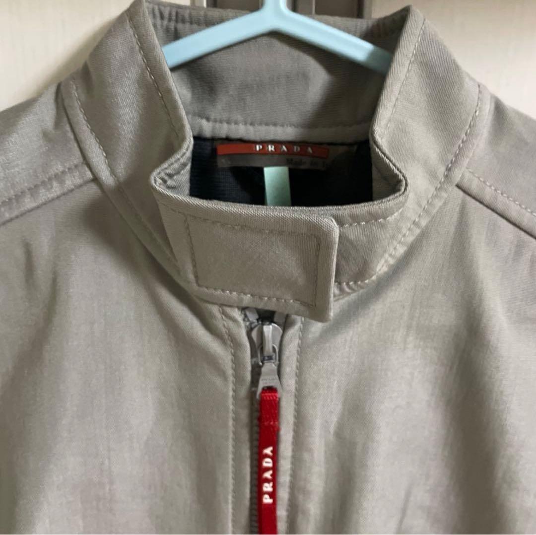 クリーニング済　PRADA SPORTSスタンドカラージャケット