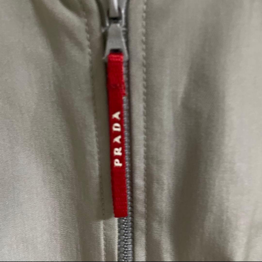 クリーニング済　PRADA SPORTSスタンドカラージャケット