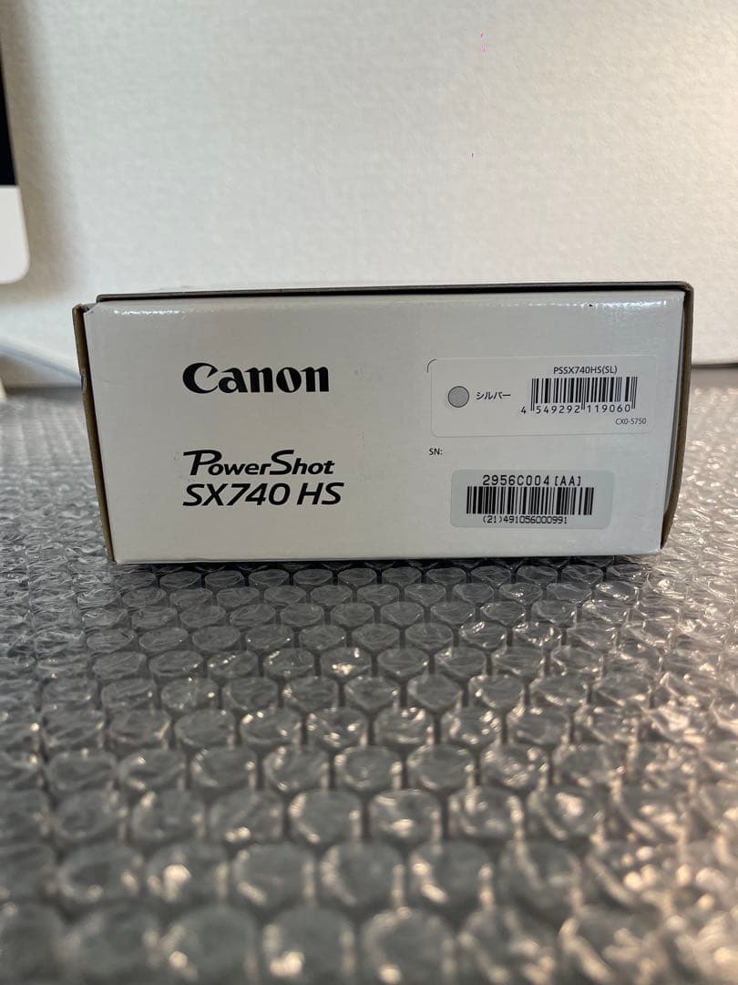 [展示品]CanonPowerShot SX740 HS 本体　シルバー