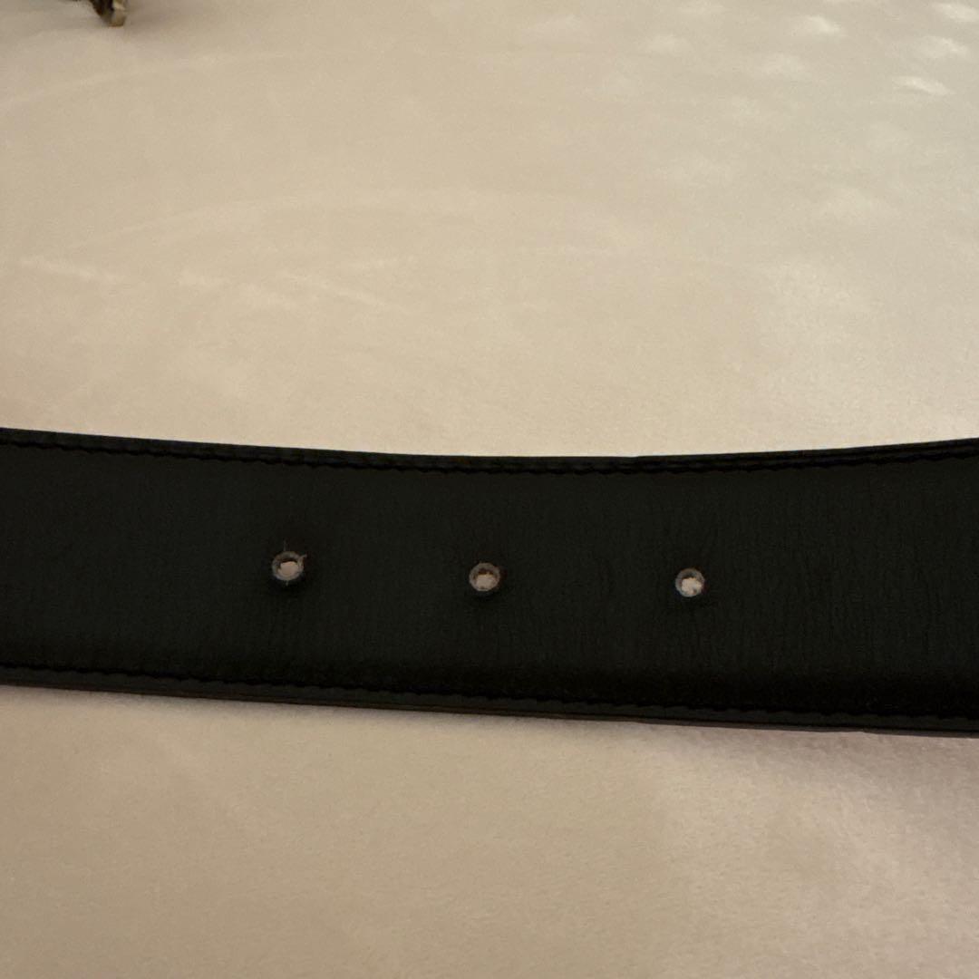 最終お値下げHERMES H型バックル ブラウンレザーベルト