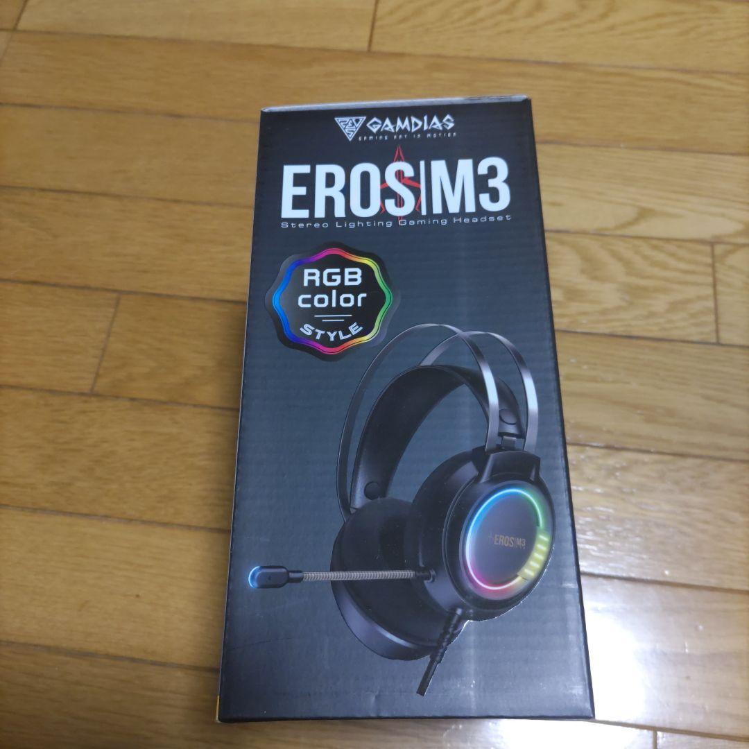 ヘッドホン GAMDIAS EROS M3 Gaming Headset EROS M3