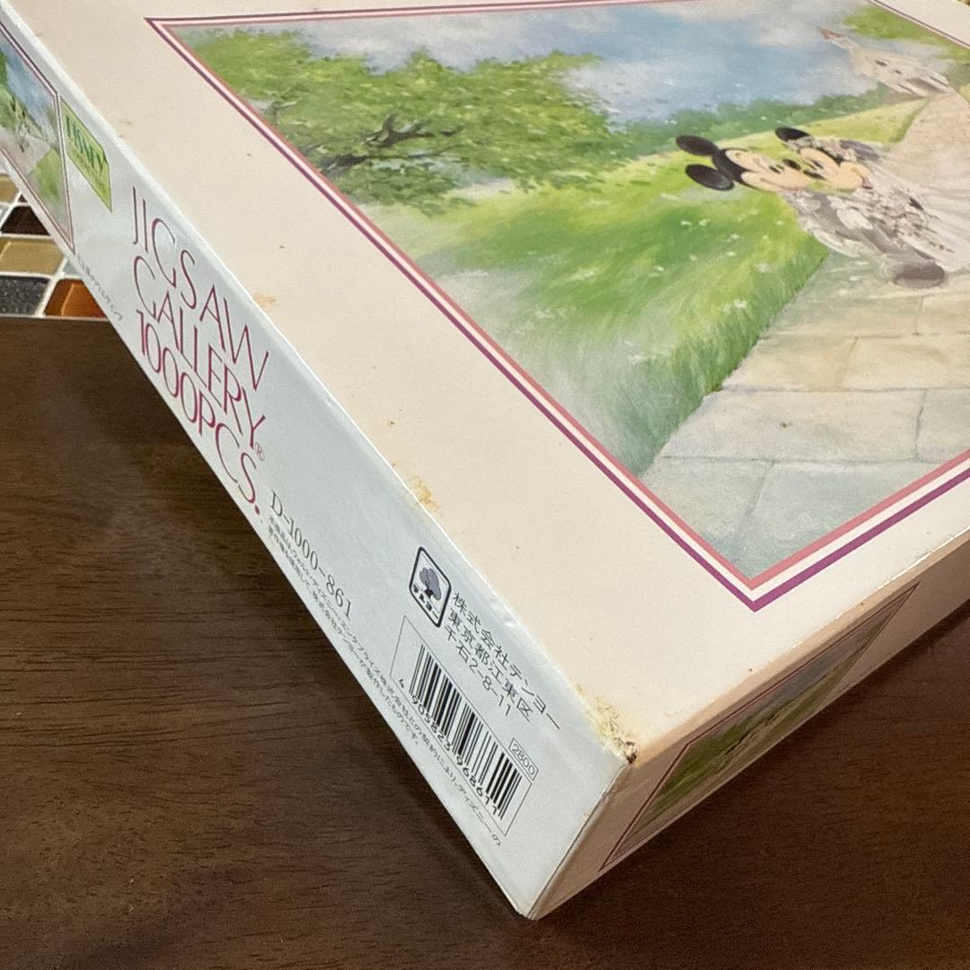 【未使用】ミッキー＆ミニー　そよ風のウェディング　ジグソーパズル　1000ピース