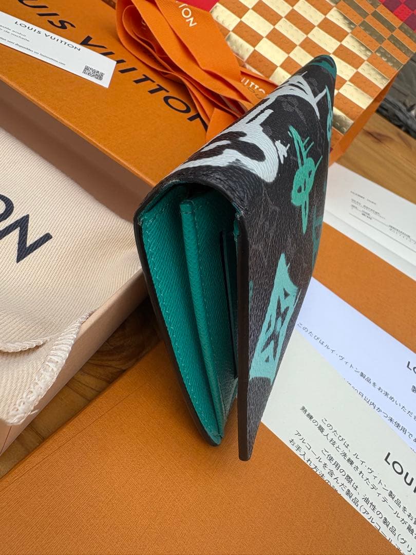 ルイ・ヴィトン ポルトフォイユ・ブラザ　長財布　中古