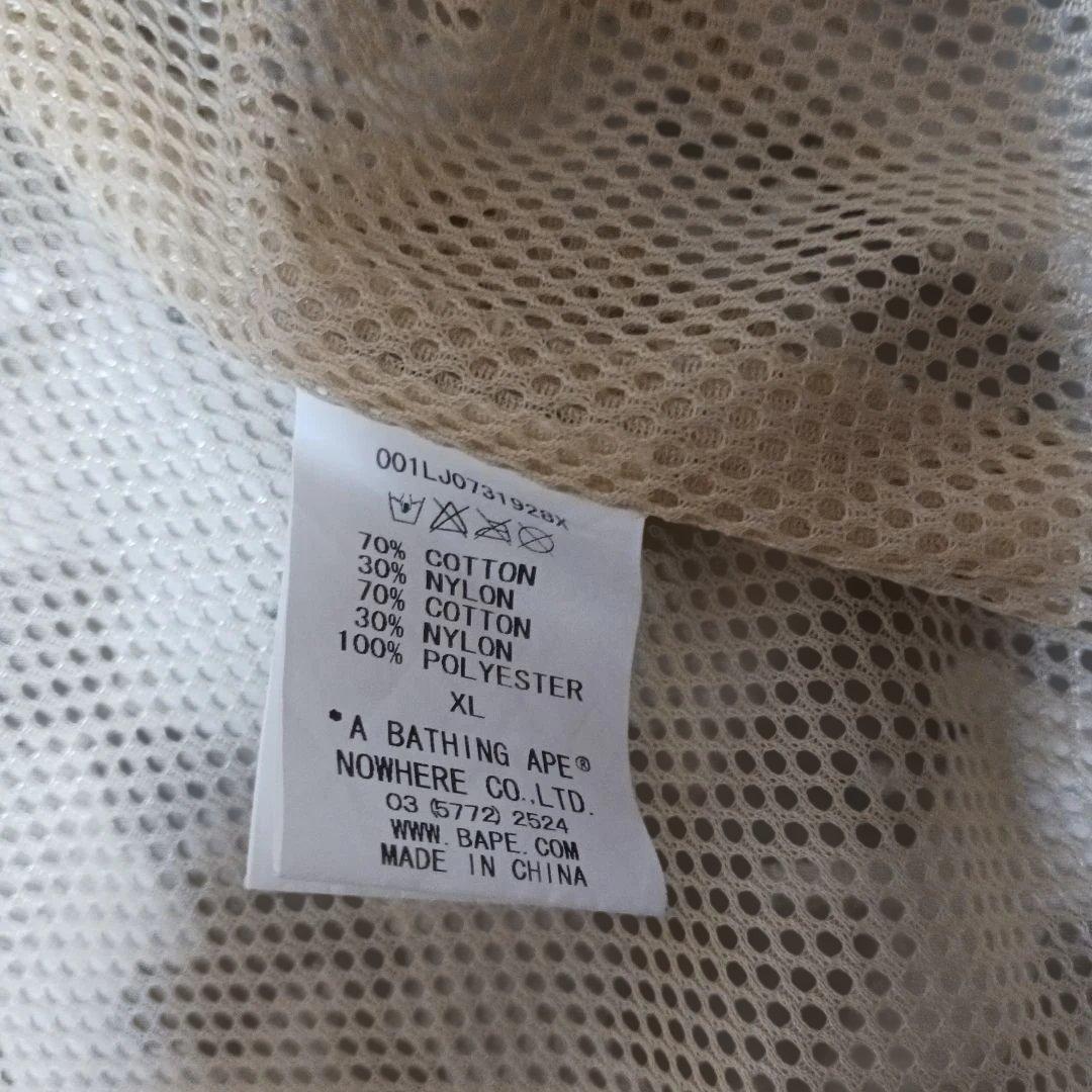 y*n様 BAPE×STUSSY カモフラージュ ナイロンジャケット