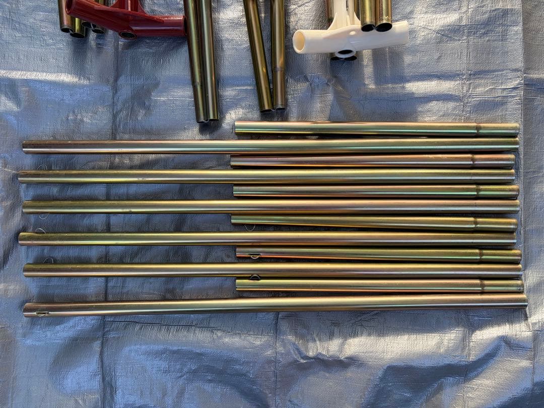 【hito2様用】オガワ　ロッジシェルターTC【ポール、ペグ他】②