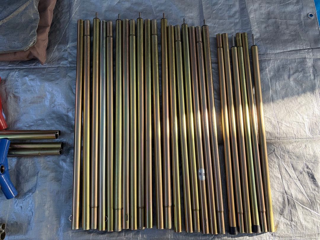 【hito2様用】オガワ　ロッジシェルターTC【ポール、ペグ他】②