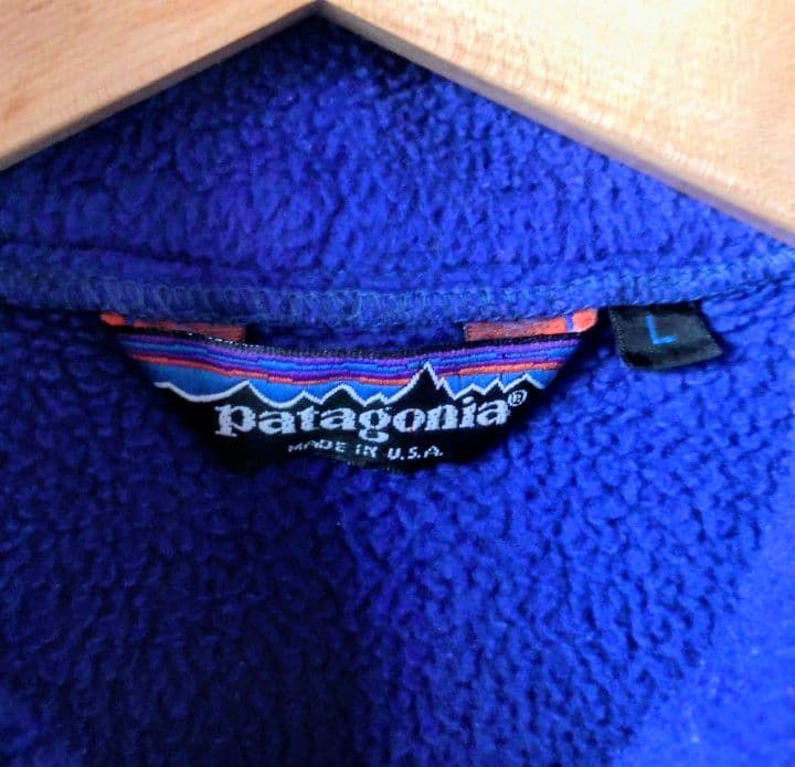 【 希少 】 patagonia 80s シンチラ ハーフジップ