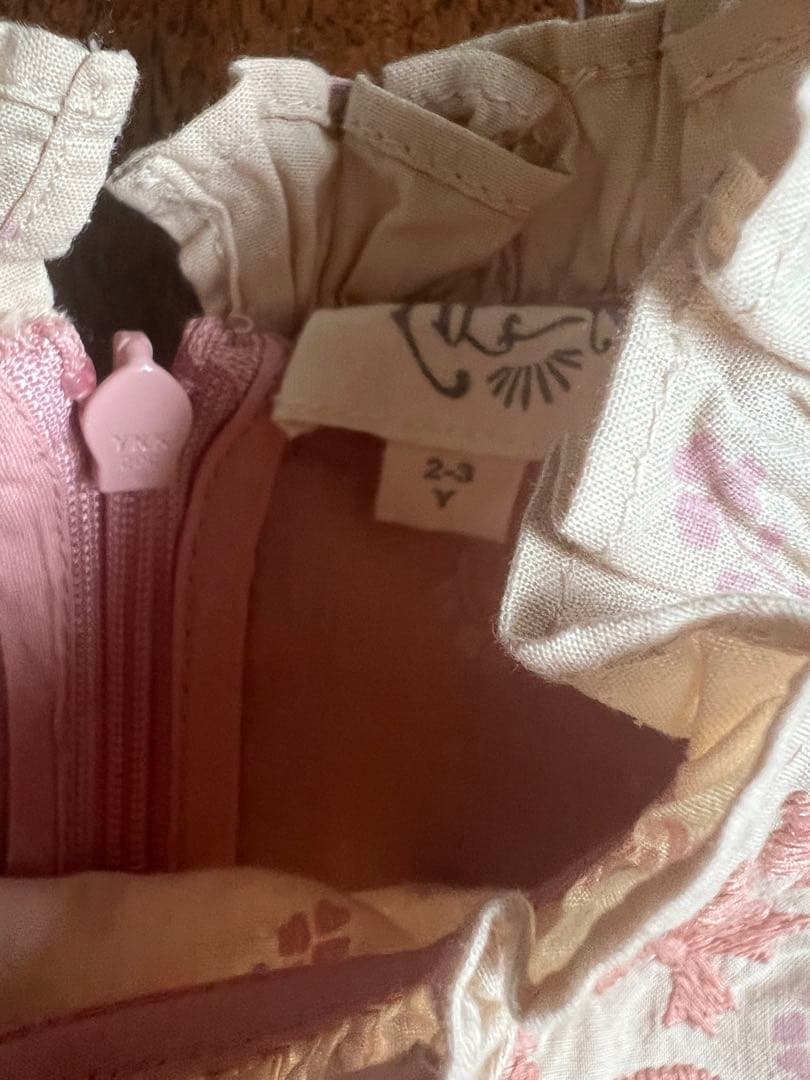 お値下げ不可です　apolina ワンピース　2-3y