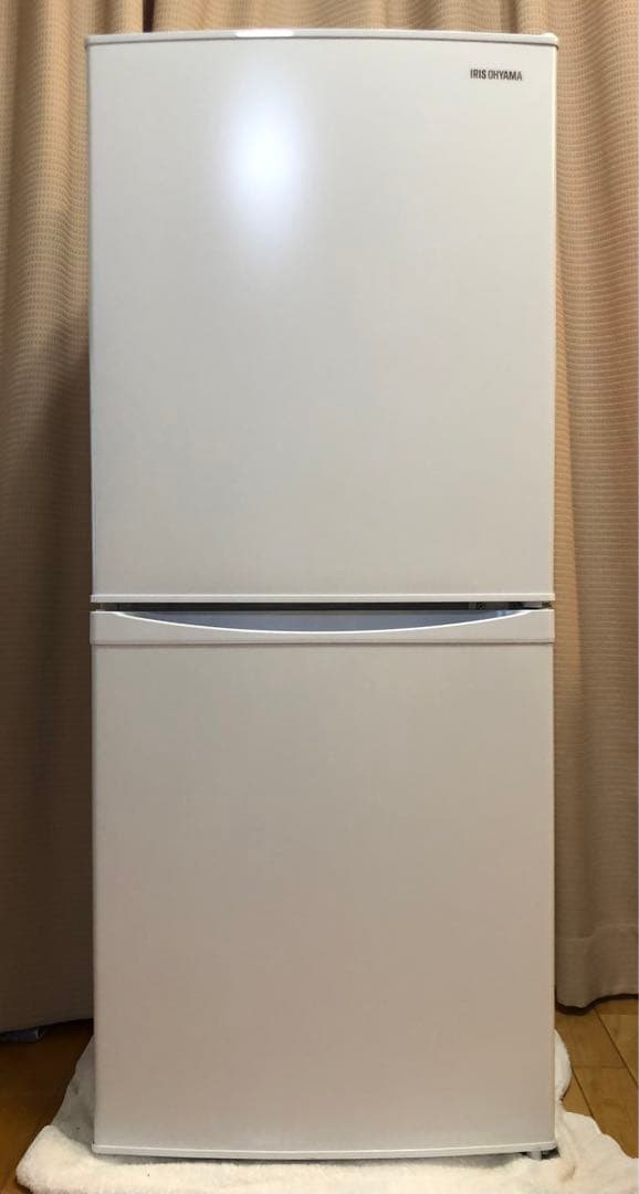 IRIS OHYAMA 142L 2ドア冷蔵庫　冷凍庫