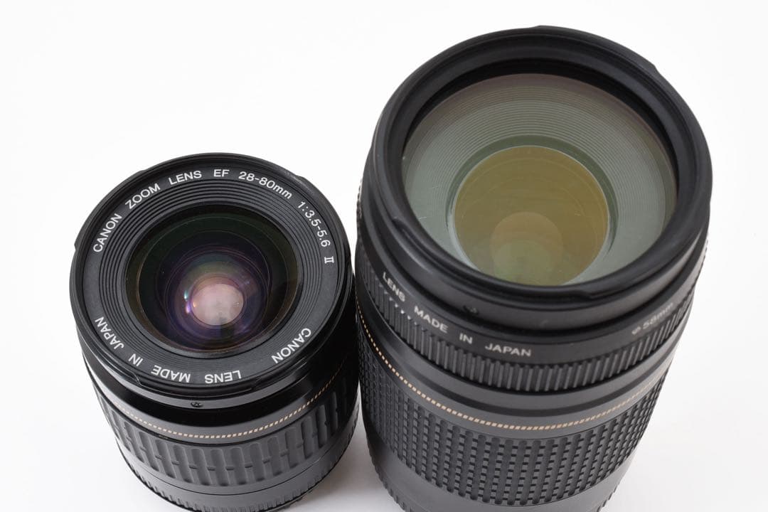 デジタル一眼レフカメラ　Canon kiss X10標準&望遠ダブルレンズセット