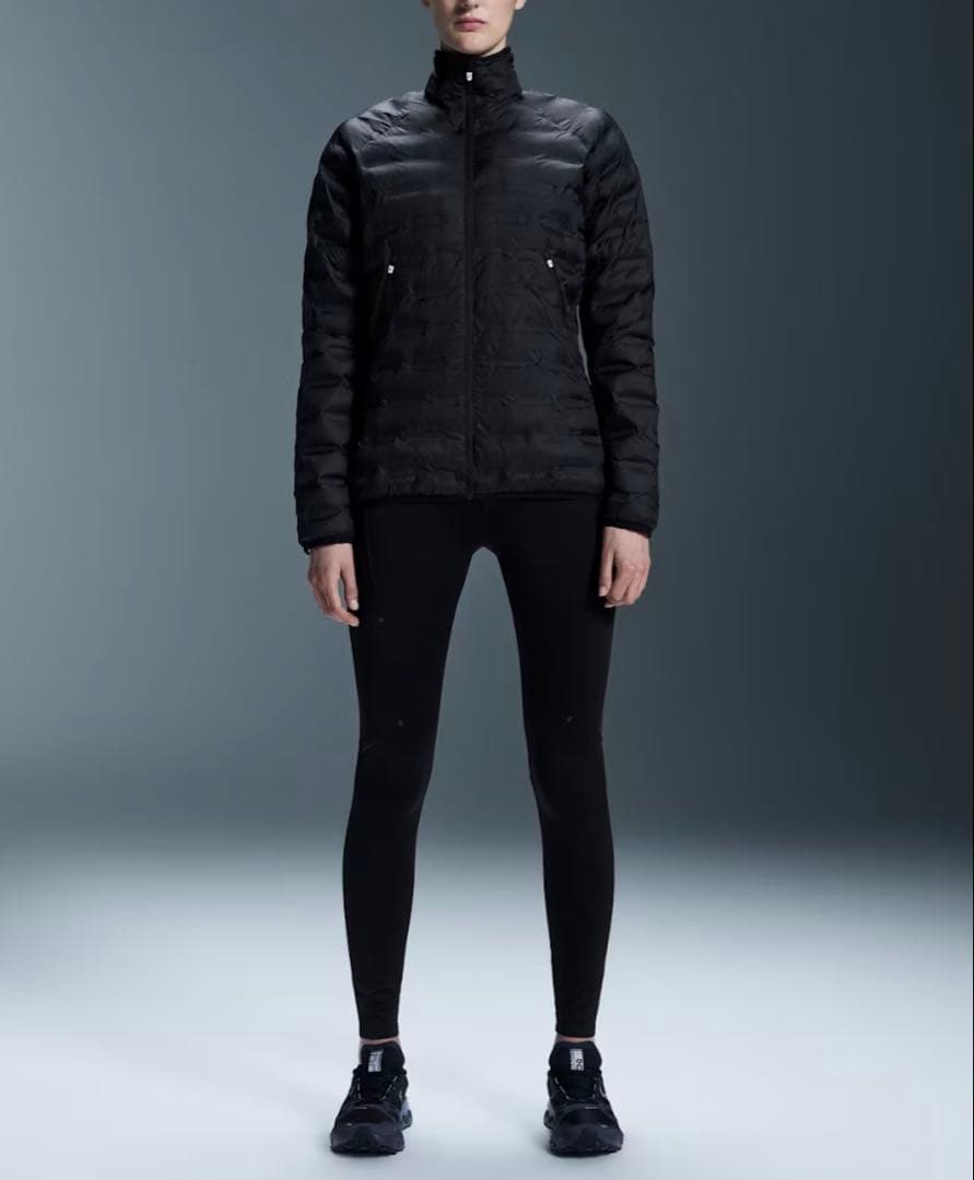 ぽむOn ブラック ライトジャケット レディースSサイズ