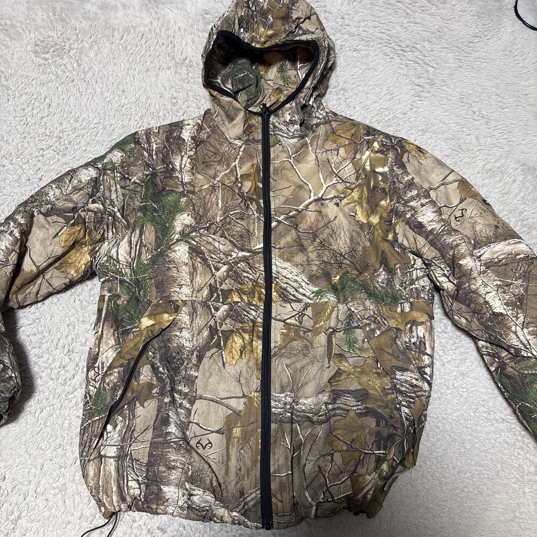 STUSSY 迷彩柄 フード付きジャケット M