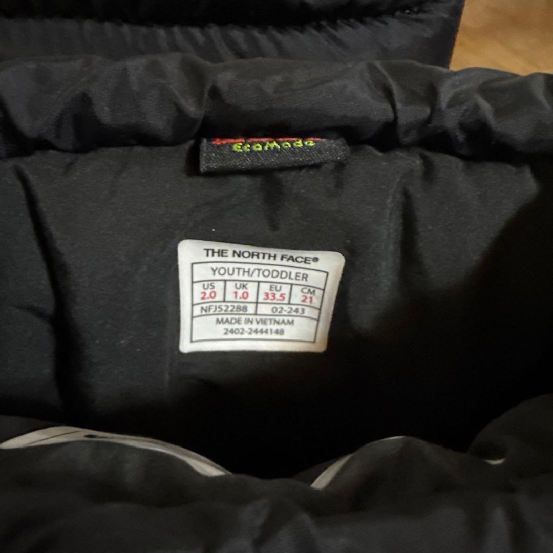 THE NORTH FACE 19cm キッズブーツ ブラック 新品未使用品