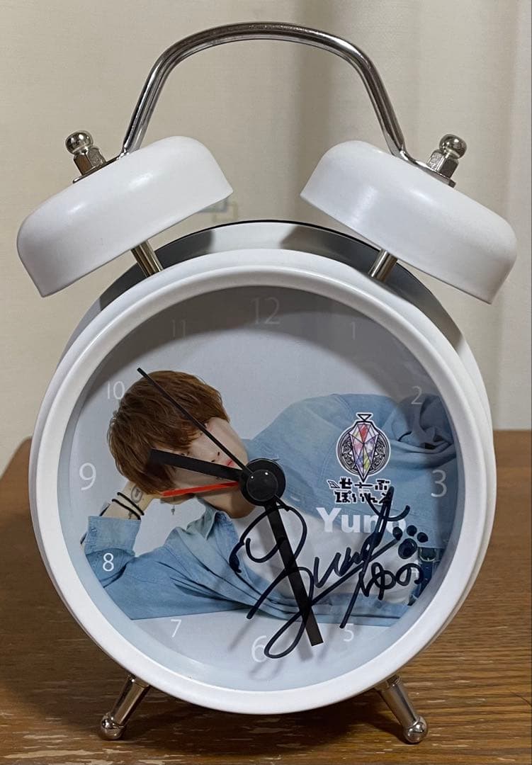 せーぶぽいんと ゆの 音声付きサイン入り目覚まし時計 A賞 JUNONくじ