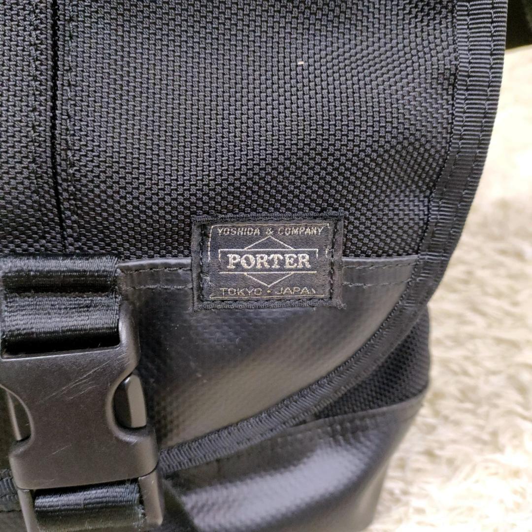PORTER HEAT ショルダーバッグ マグライト点灯 メッセンジャーバッグ
