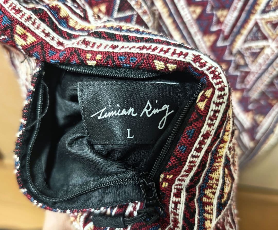 SimianRing 2way jacket RED/GRAY Lサイズ