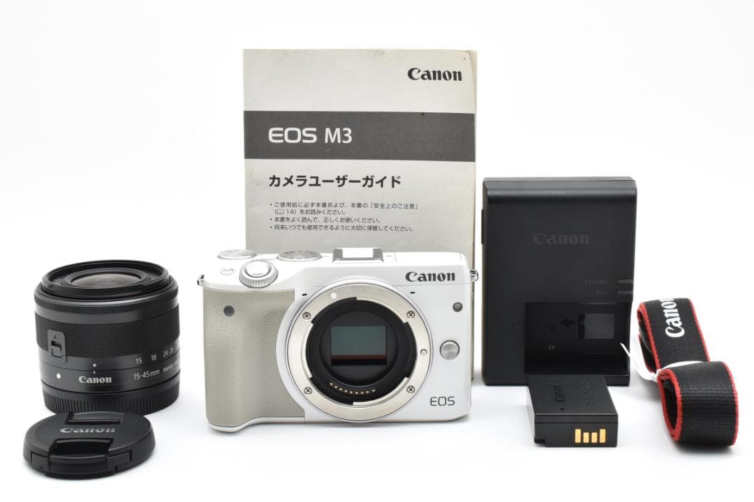 ■美品■Canon EOS M3 標準レンズキット