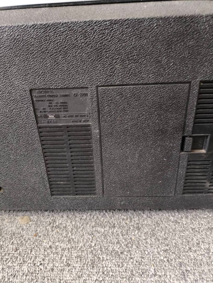 激レア 一部動作確認済 CF-2700 SONY ステレオカセットレコーダー