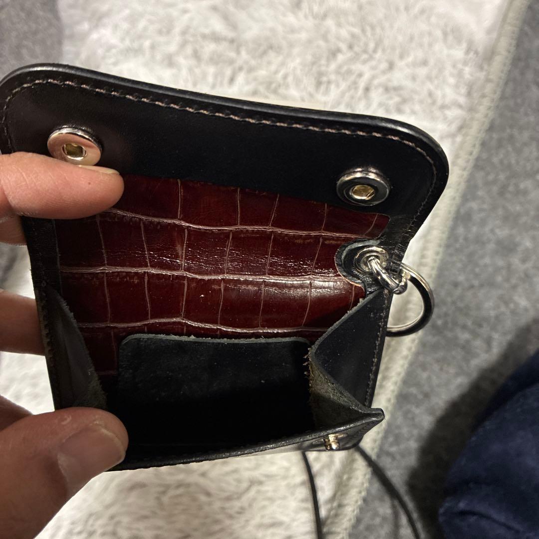 サ*人様 ワイルドスワンズ タング アイレットサドル ブラック レガーレ