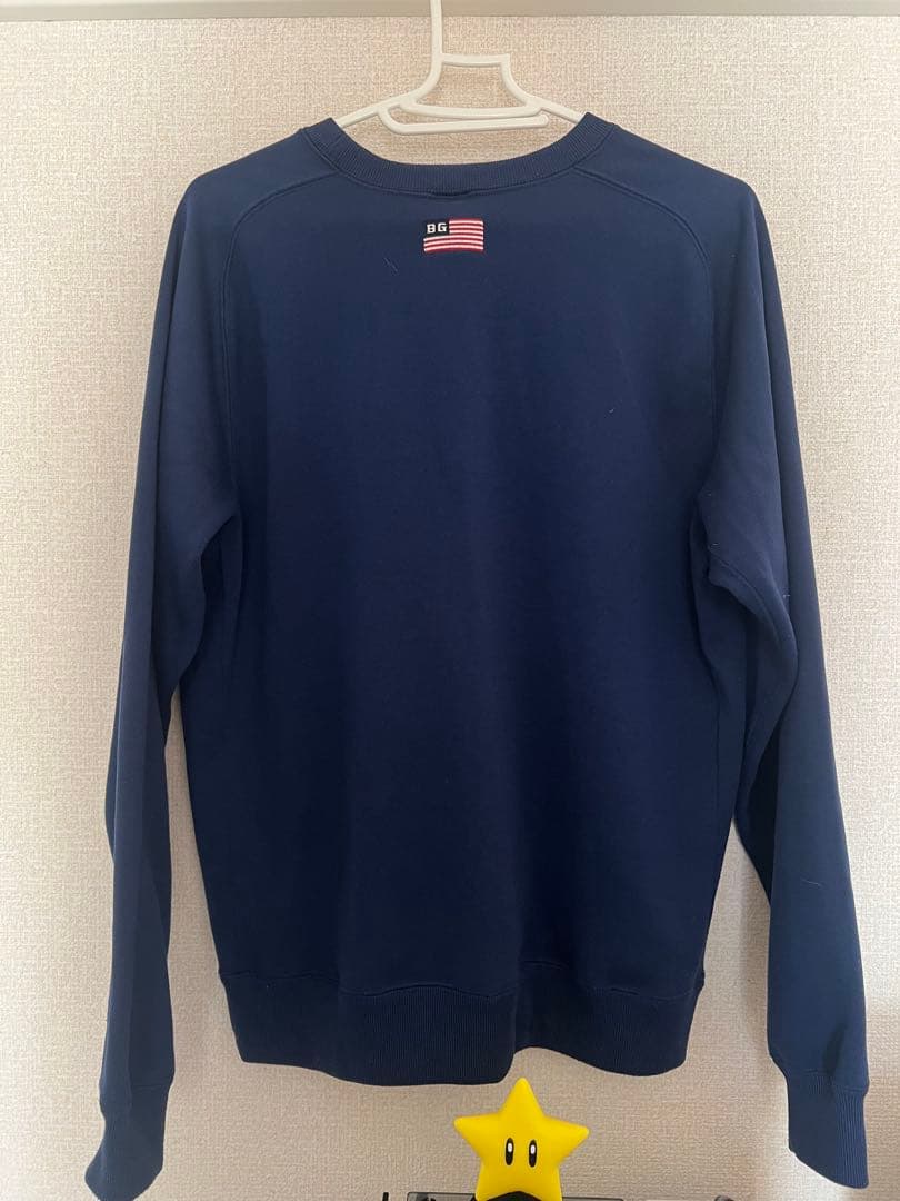 Lily様　BRIEFING ネイビー トレーナー　M 日本製