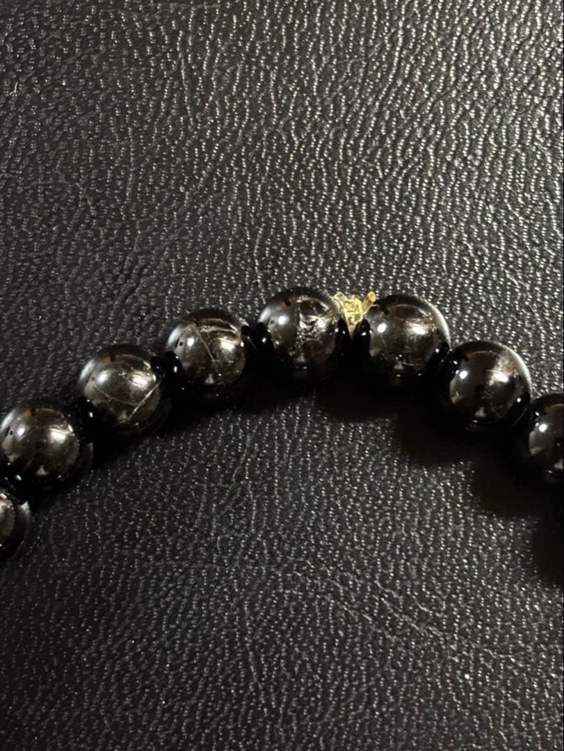クロムハーツ ビーズブレスレット 6mm ブラック