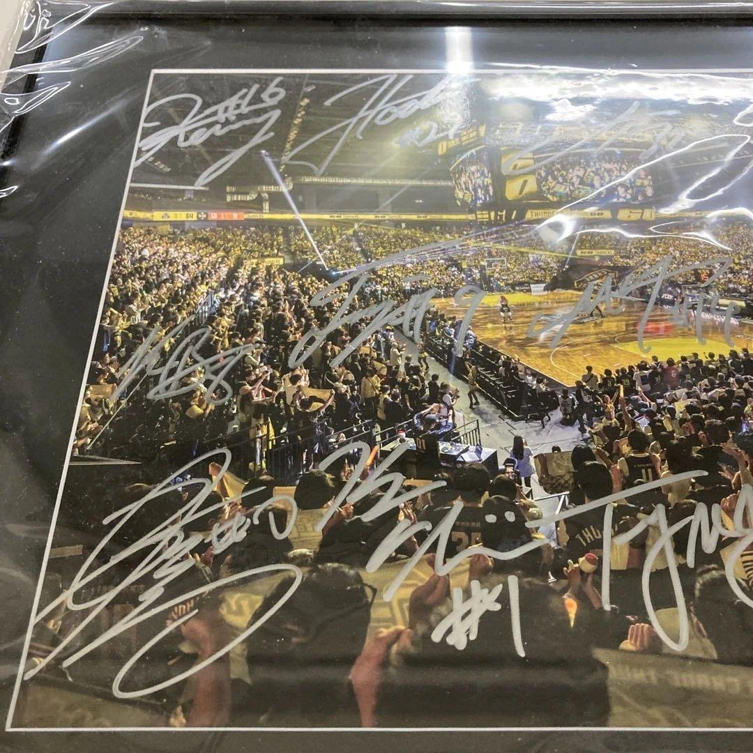 群馬クレインサンダーズ 2025-26 直筆サイン入りボード 2025-2026