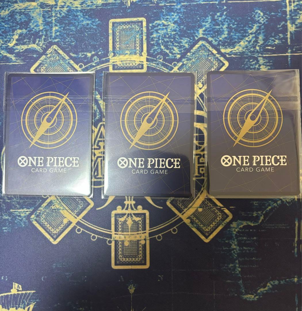 ボニー フラッグシップ入賞　未開封 ワンピースカード 3枚セット