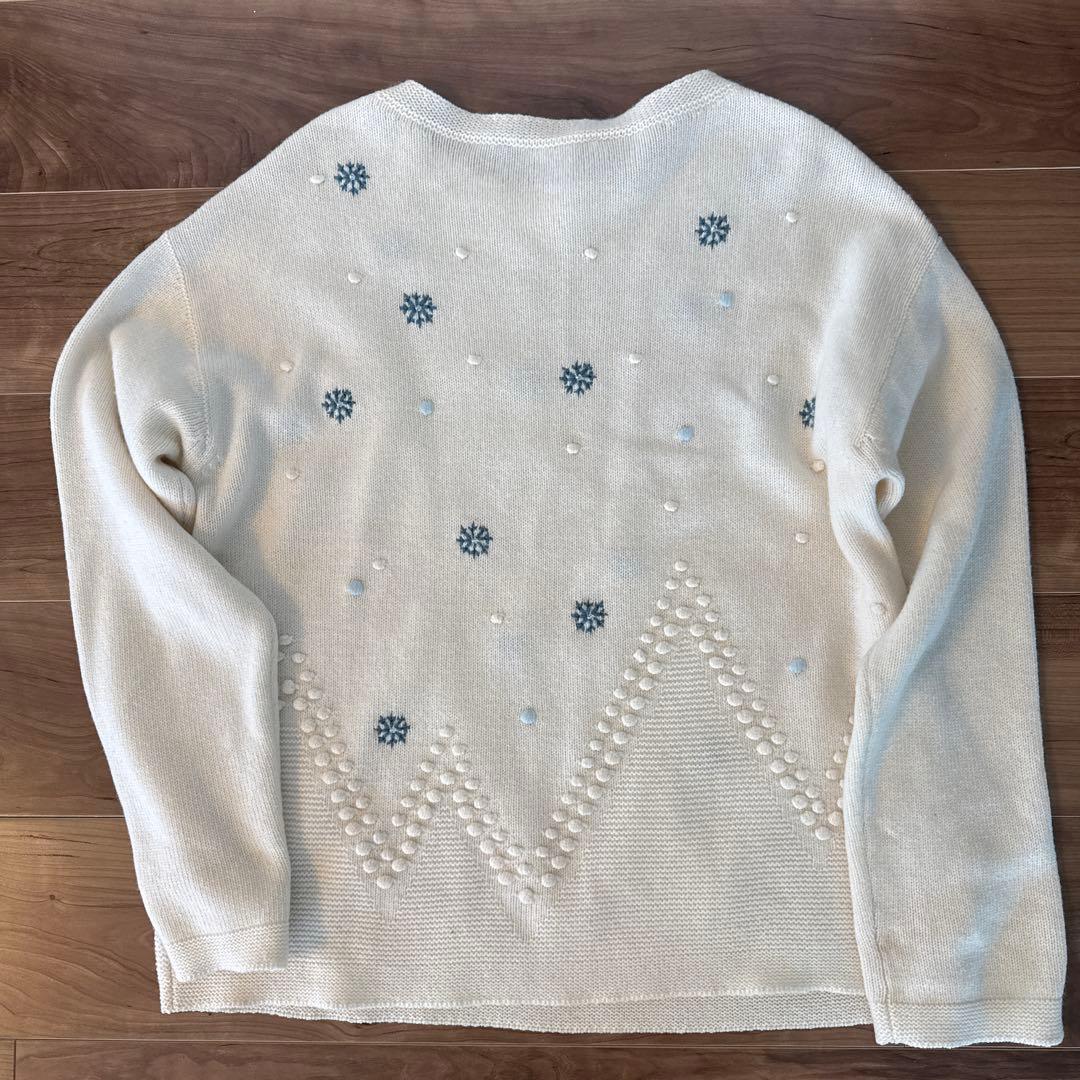 Loro Piana ホワイトニットセーター 42