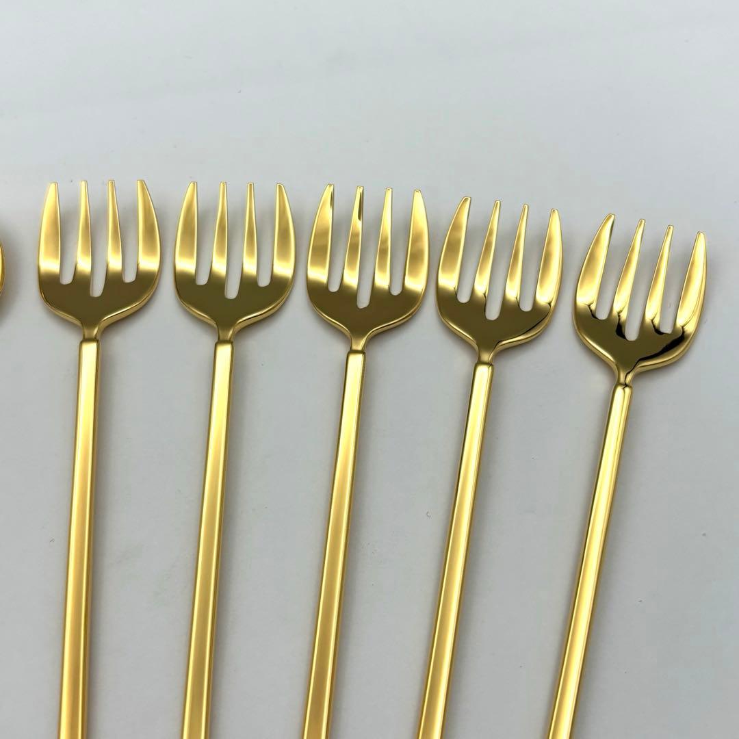 MIKIMOTO ミキモト 半貴石カトラリー スプーン フォーク 10本セット