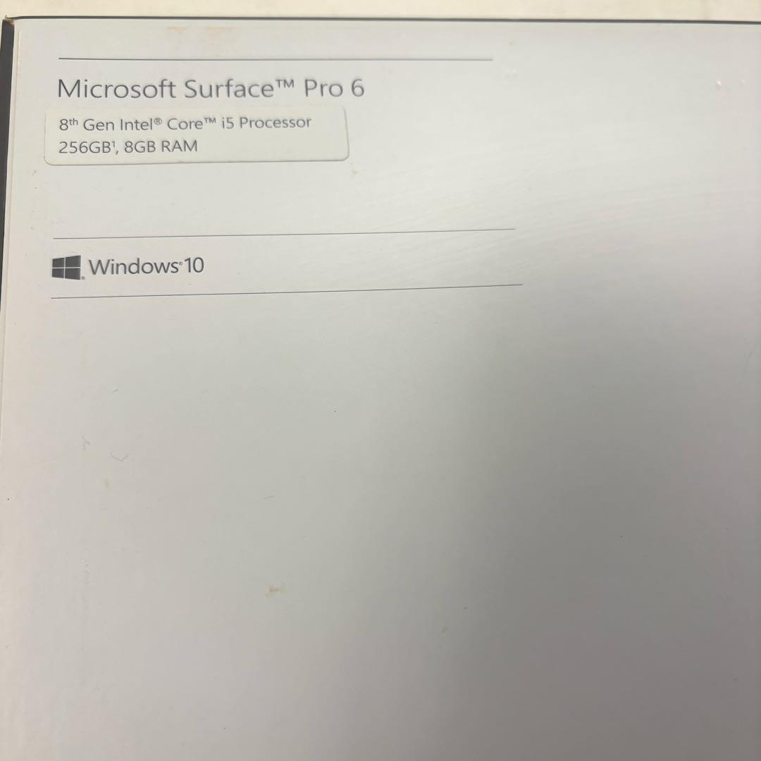 1台限定の特価品！Surface Pro6 ブラックモデル SSD256GB