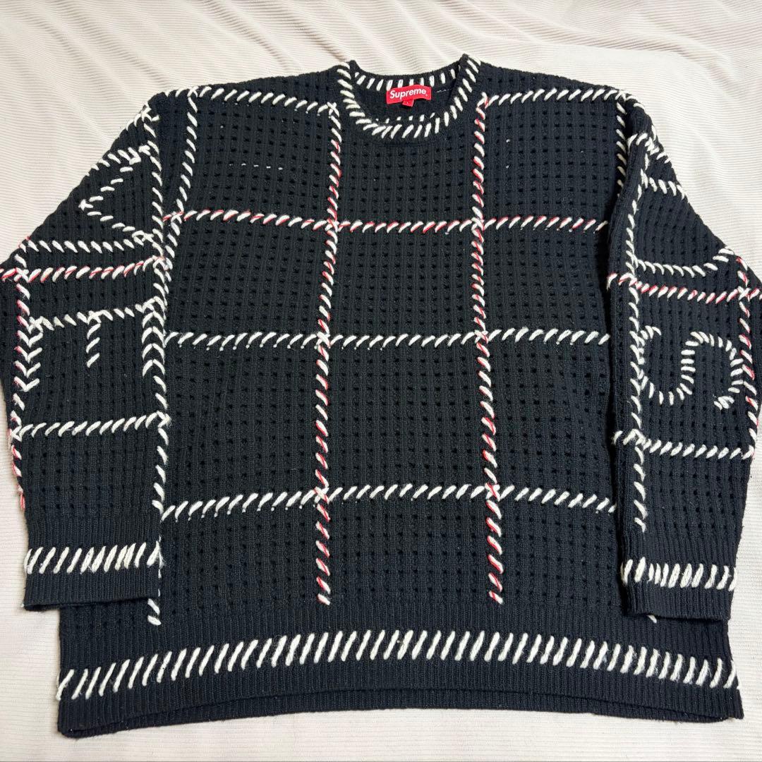 Supreme シュプリームQuilt Stitch Sweater