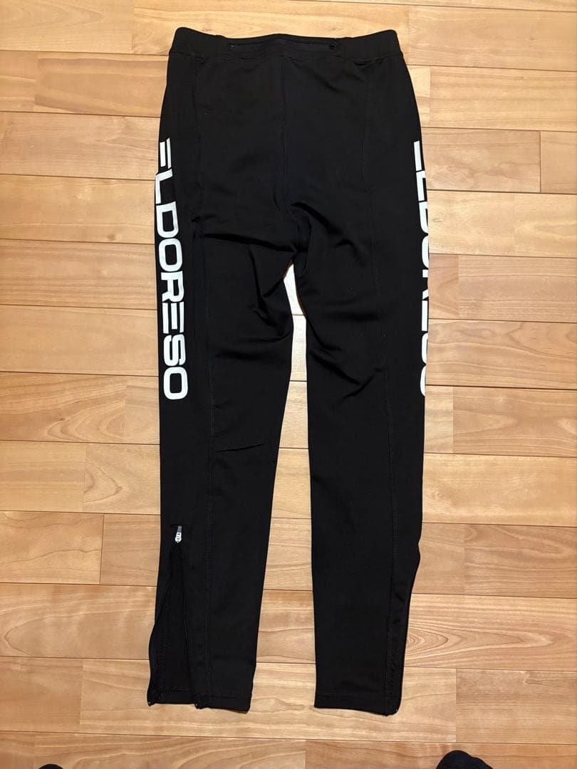 ELDORESO ブラック グレー ロング タイツ Mサイズ ２枚セット