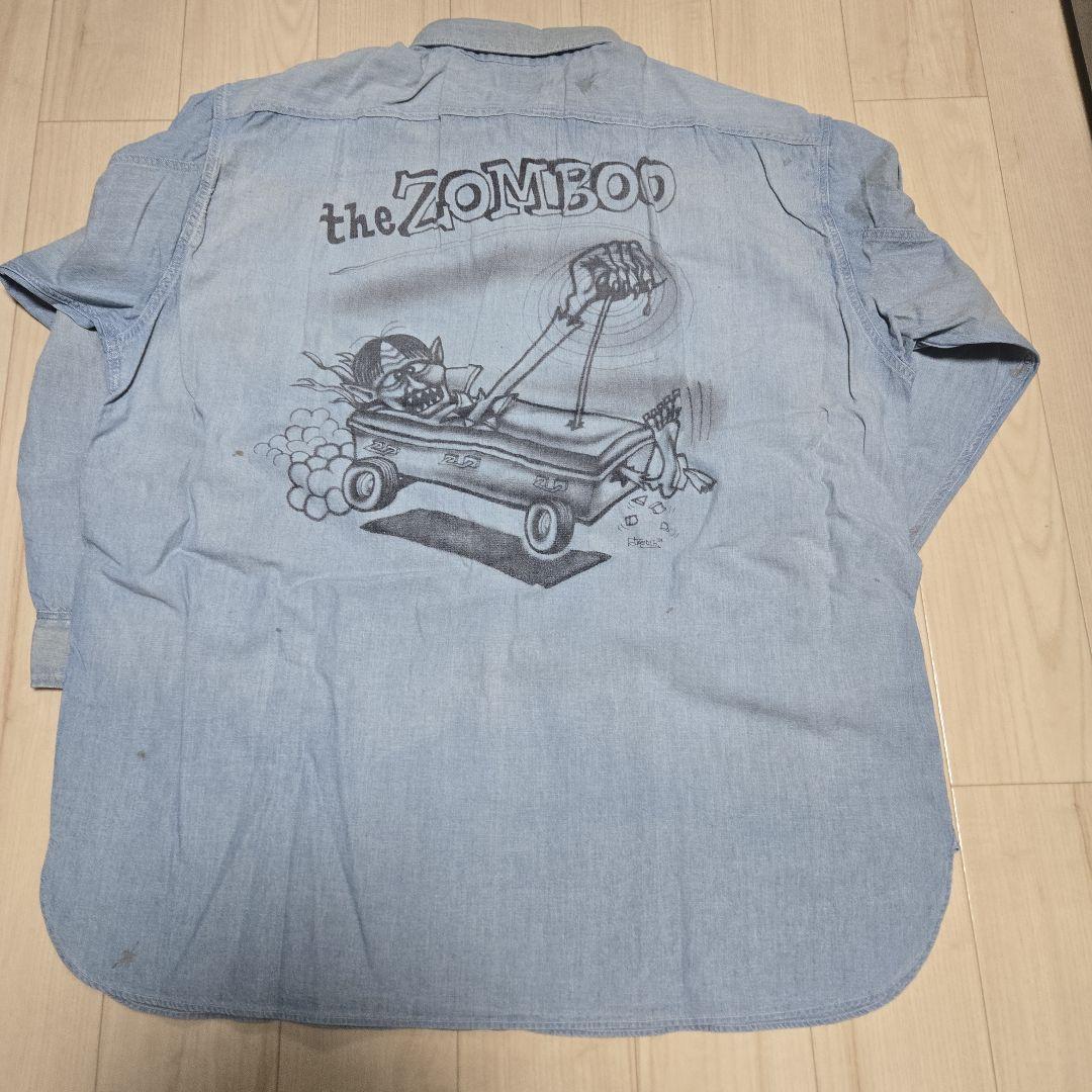 bowwow sketch シャンブレーシャツ XL