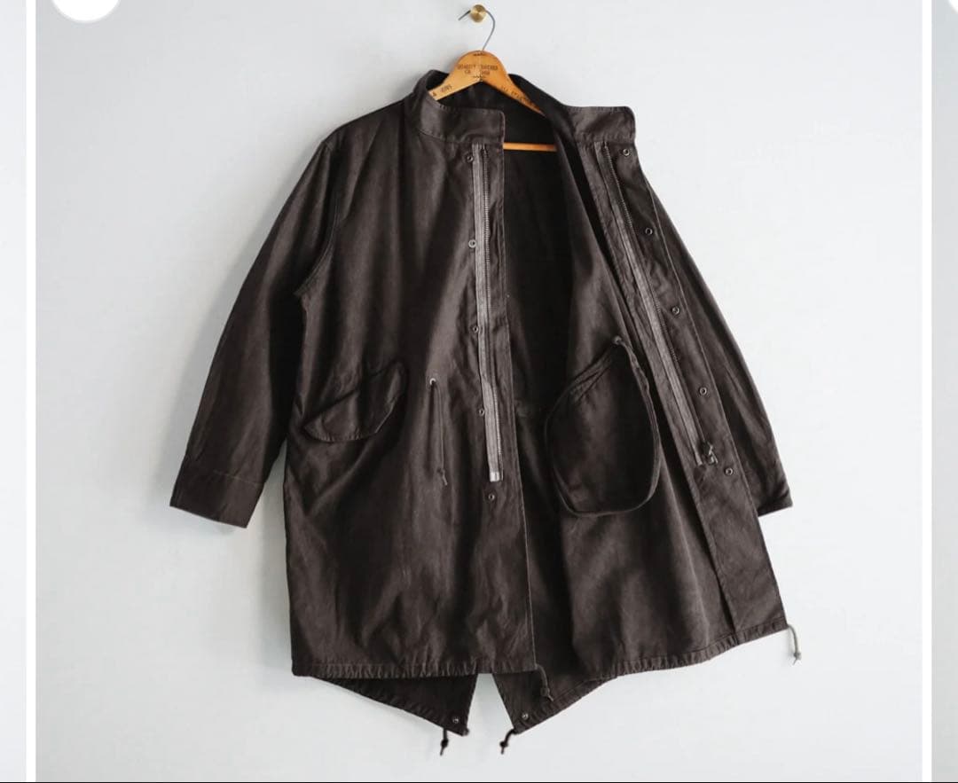 ジャケット・アウター MOLTEMANI Doro-Zome Back Satin Mods Coat