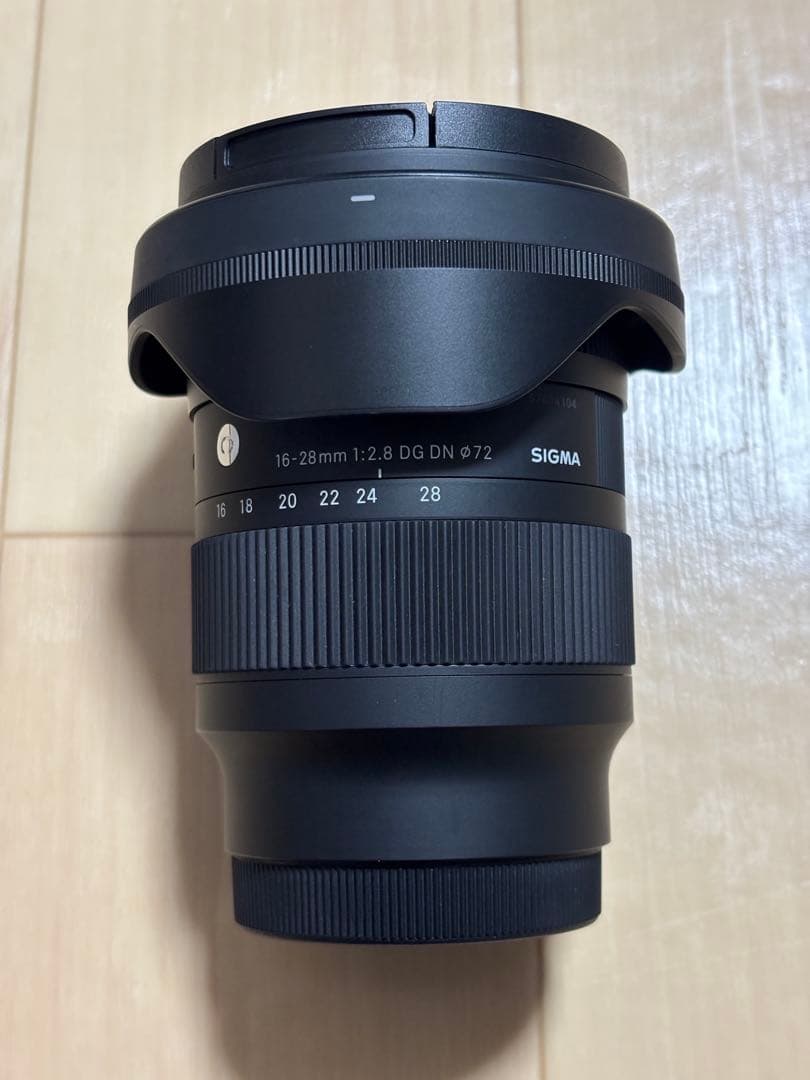 【ほぼ新品】SIGMA 16-28mm F2.8 DG DN SonyEマウント