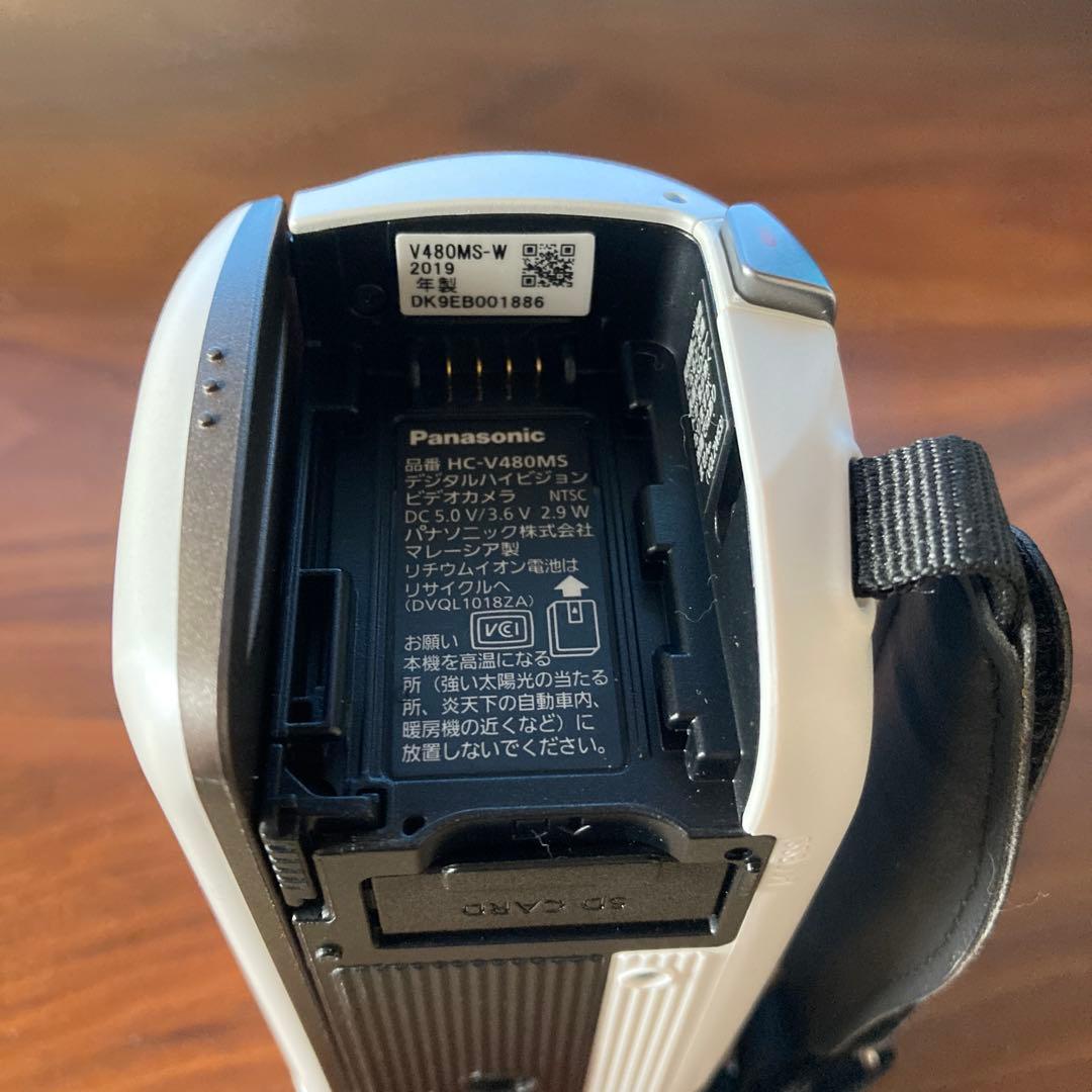【美品】2019製　Panasonic 「HC-V480MS」　ハイビジョン