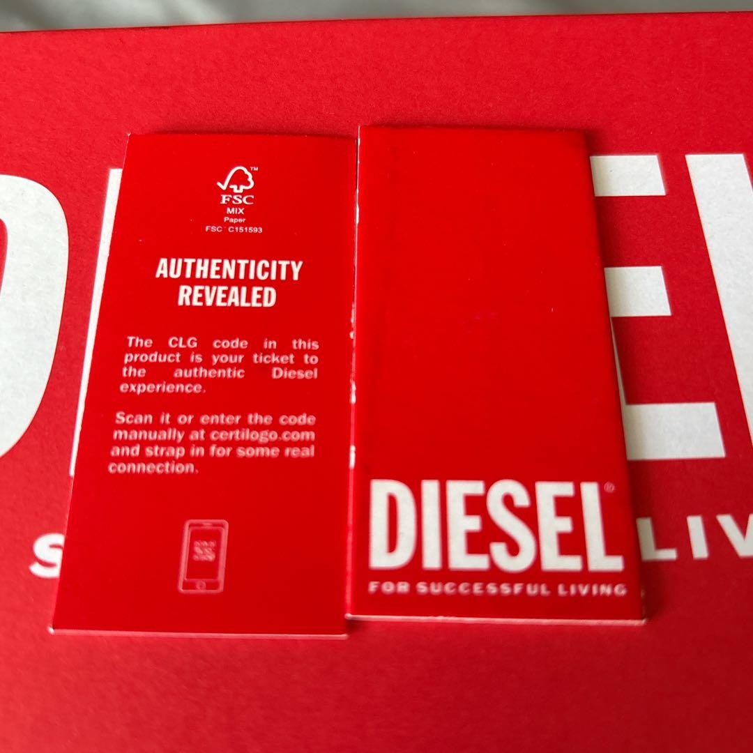 新品　ディーゼル DIESELレザー キーケース ブラック 6連 牛革 Dロゴ