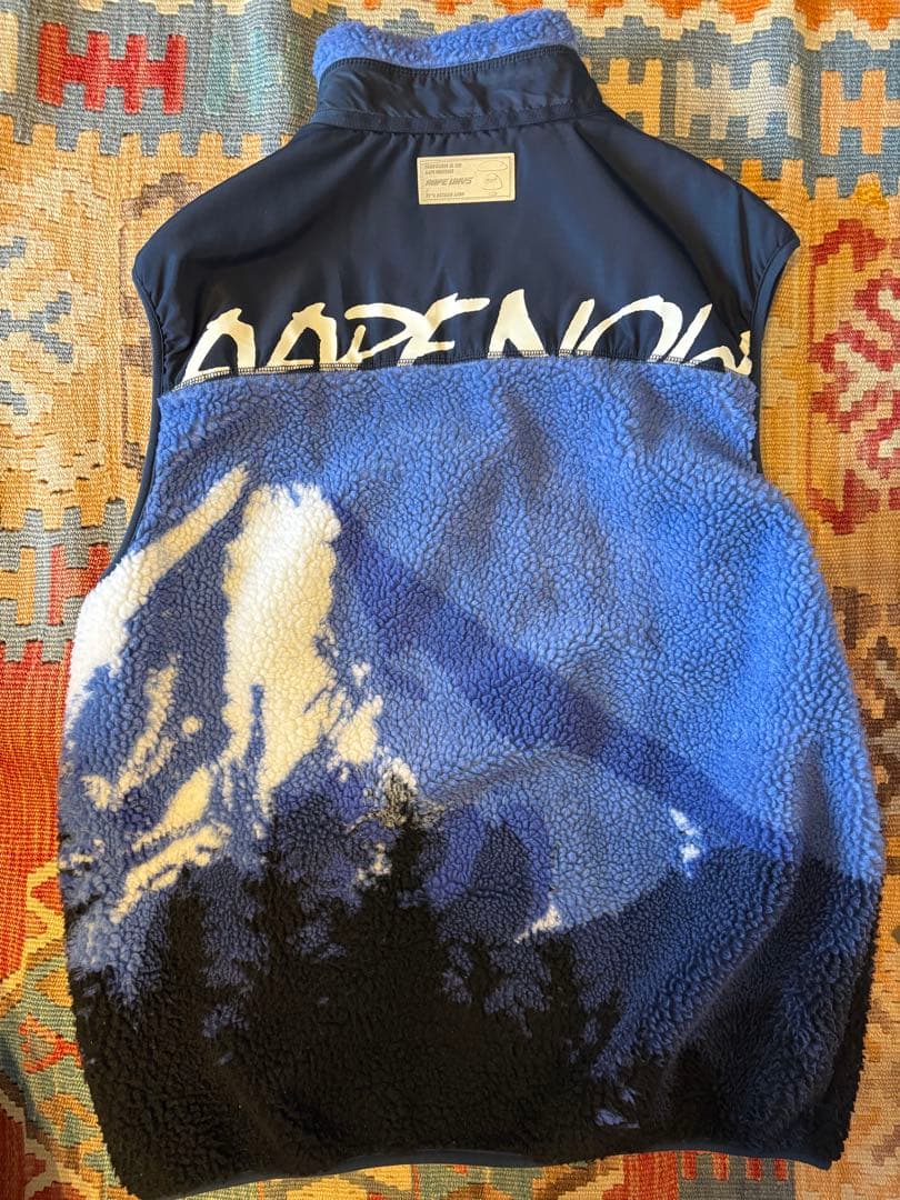 A BATHING APE フリースベスト Lサイズ