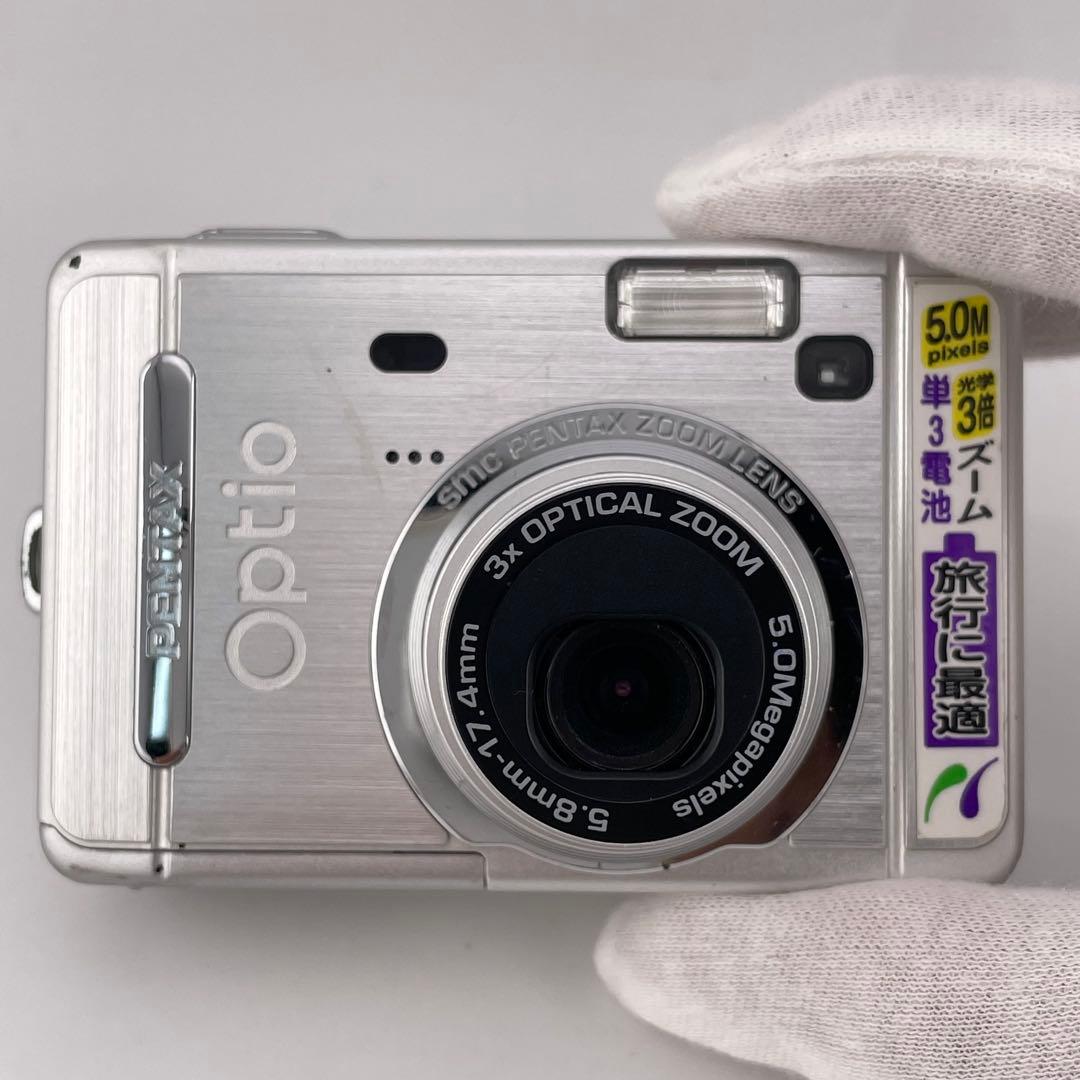 実写美⭕️【動作確認済】ペンタックス　PENTAX Optio S50