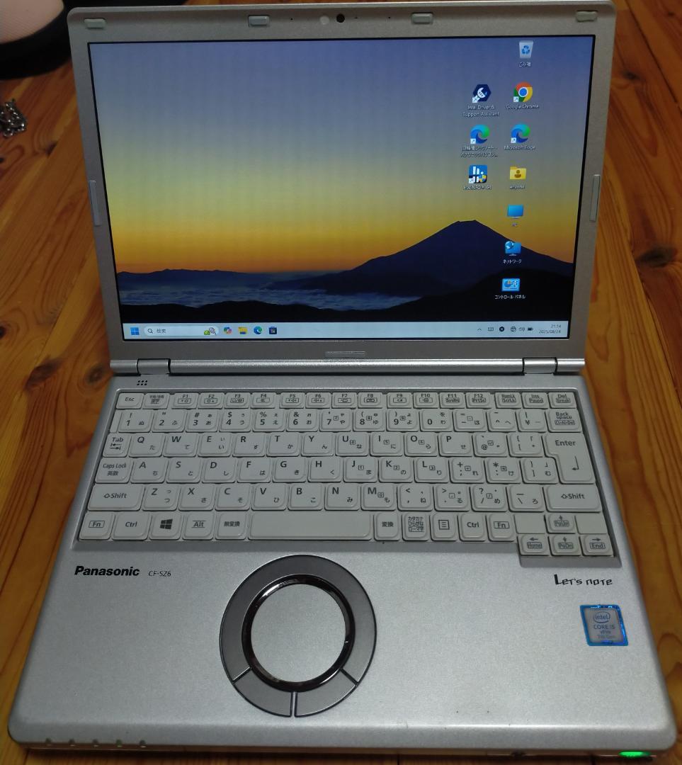 CF-SZ6　8g/256g/office2019/i5-7300U