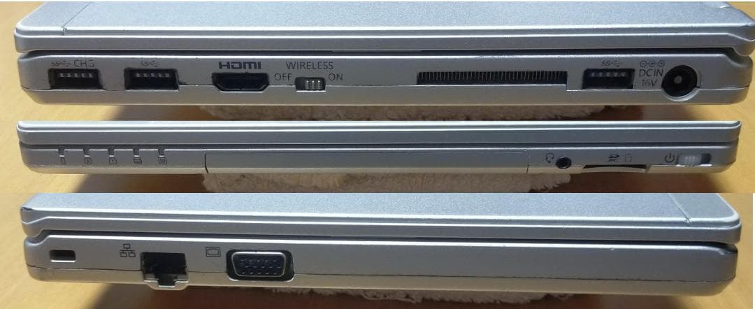 CF-SZ6　8g/256g/office2019/i5-7300U