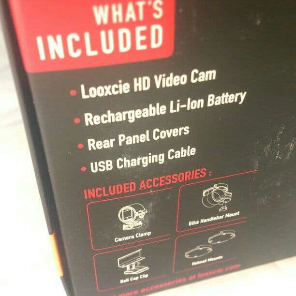 【新品】Looxcie HD Explore ウェラブルビデオ カメラ Wifi