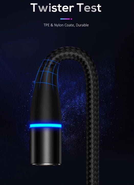 充電ケーブル マグネットiPhone android タブレット