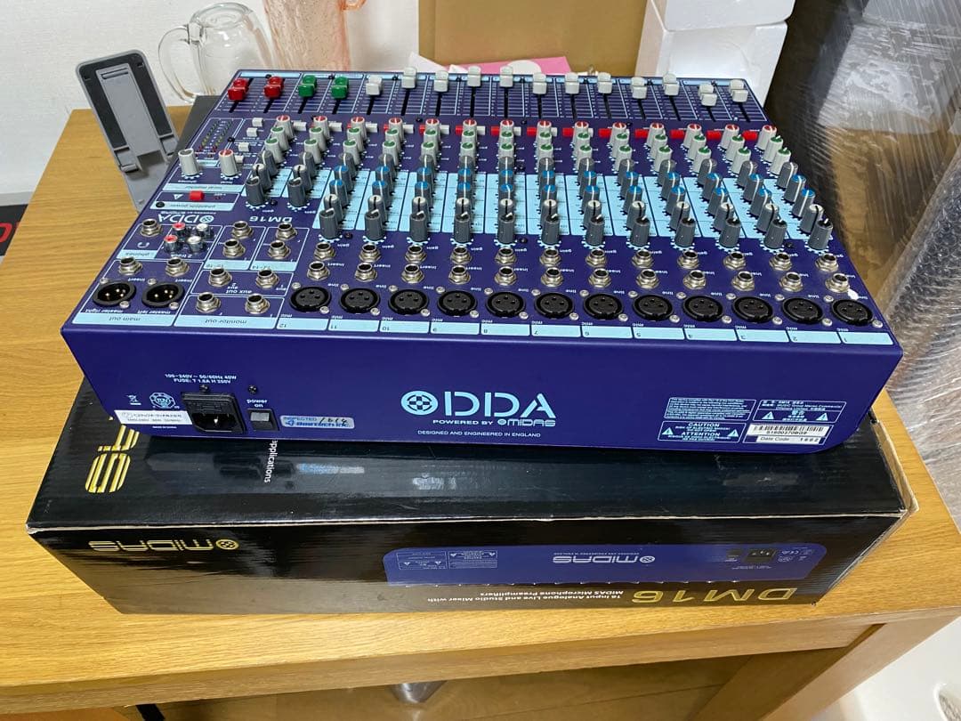 MIDAS アナログミキサー DM16 マイダス